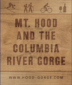 Mt. Hood and Columbia River Gorge logo